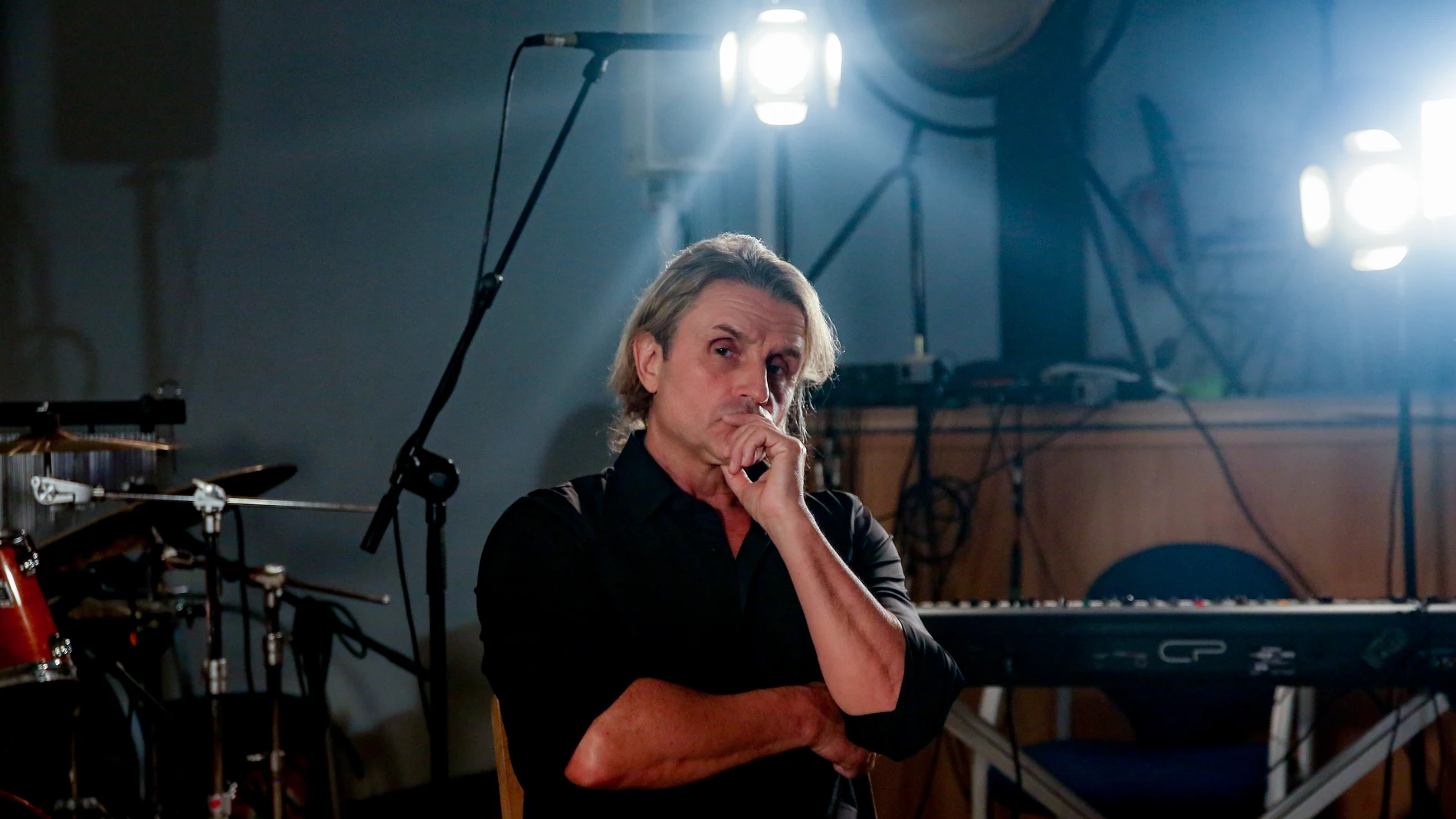 El músico Nacho Cano durante una entrevista con Europa Press