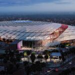 El majestuoso Intuit Dome