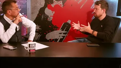 Pablo Iglesias en el programa de Juan Carlos Monedero