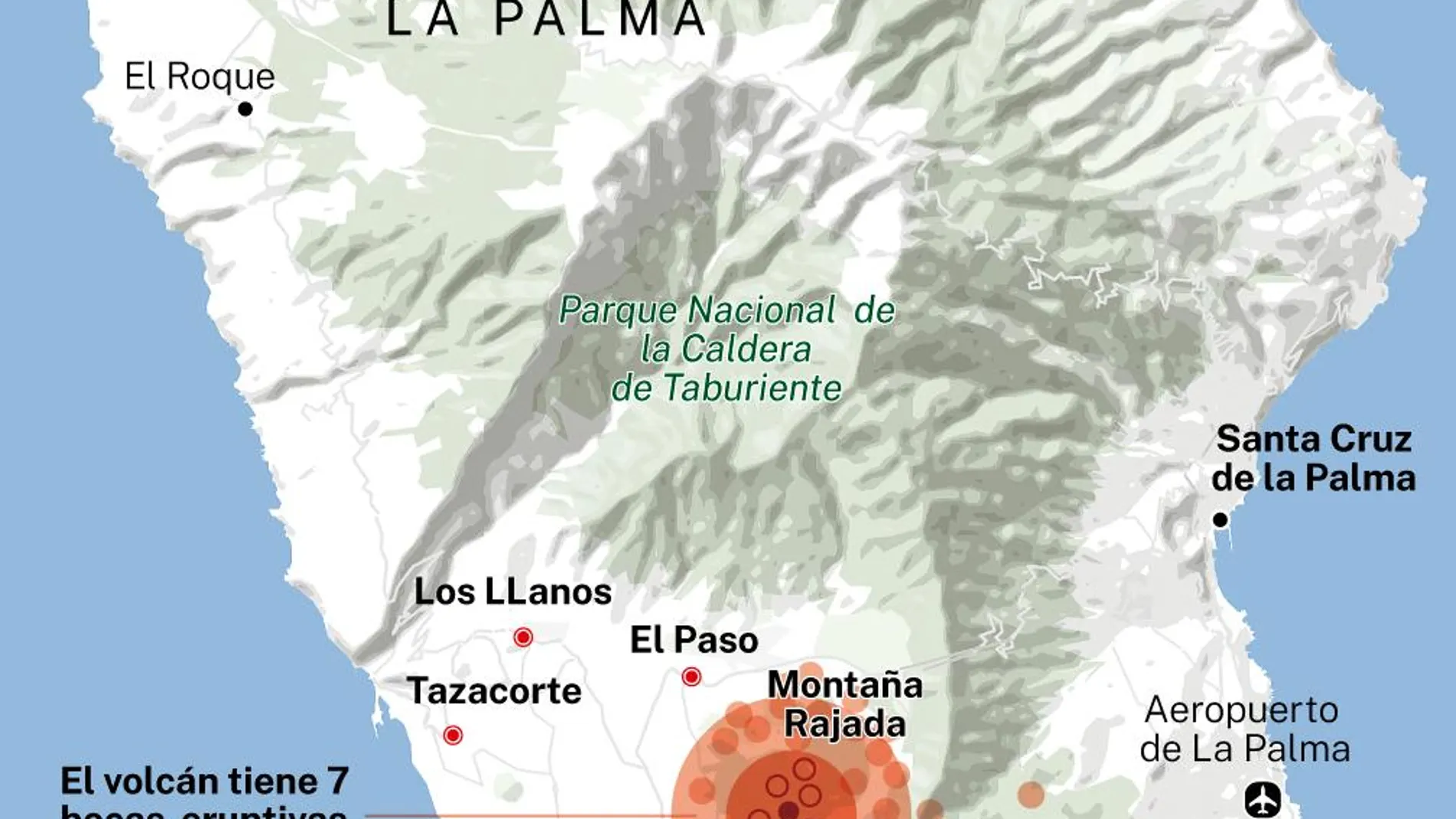 Erupción en La Palma