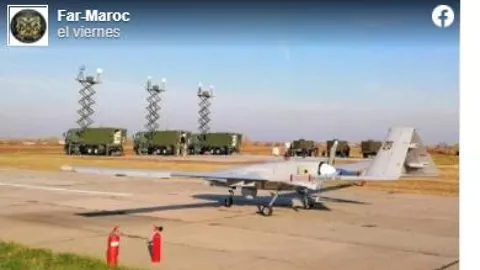 Uno de los drones adquiridos por Marruecos