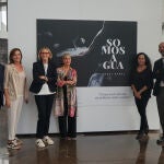 Pedro Muelas, Mercedes Calabuig, Celia Calabuig, Gertru Gómez, Isabel Muñoz y Eduardo Nogués
