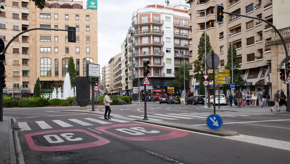 Día sin coches en la Semana Europea de la Movilidad en Salamanca
