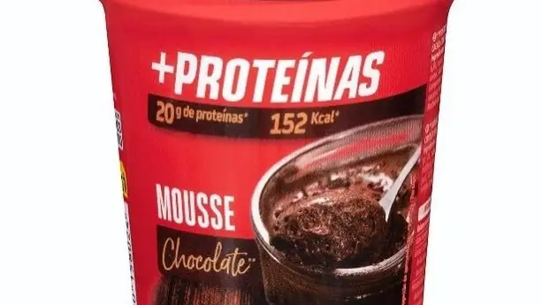 Yogurt tipo mousse de chocolate