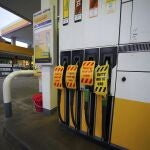 Una gasolinera de Liverpool cerrada por falta de combustible