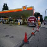 Una gasolinera en Liverpool