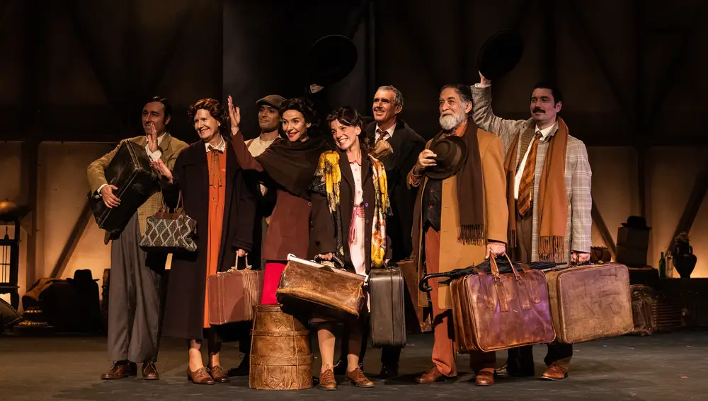 Presentación de la obra ‘El viaje a ninguna parte’, en el Teatro Fernán Gómez