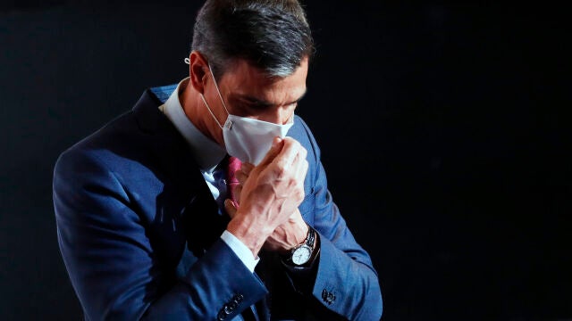 El presidente del Gobierno, Pedro Sánchez, mantiene la mesa de diálogo con ERC