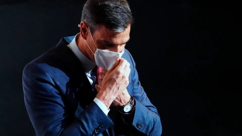 El presidente del Gobierno, Pedro Sánchez, mantiene la mesa de diálogo con ERC