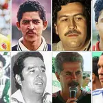 Andrés Escobar, Álvaro Ortega, Pablo Escobar, Omar Cañas, Felipe Pérez, José Pablo Correa, Gustavo Upegui y Luis Raúl Rodríguez.