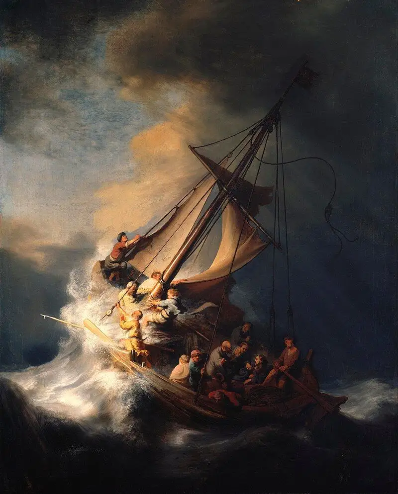 &quot;Tempestad en el mar de Galilea&quot;, la marina de Rembrandt que desapareció del museo de Boston