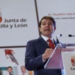 El presidente de la Junta de Castilla y León, Alfonso Fernández Mañueco, inaugura el curso 2021-2022 de las enseñanzas escolares no universitarias de Castilla y León