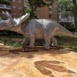 Los dinosaurios llegan al parque Sauces