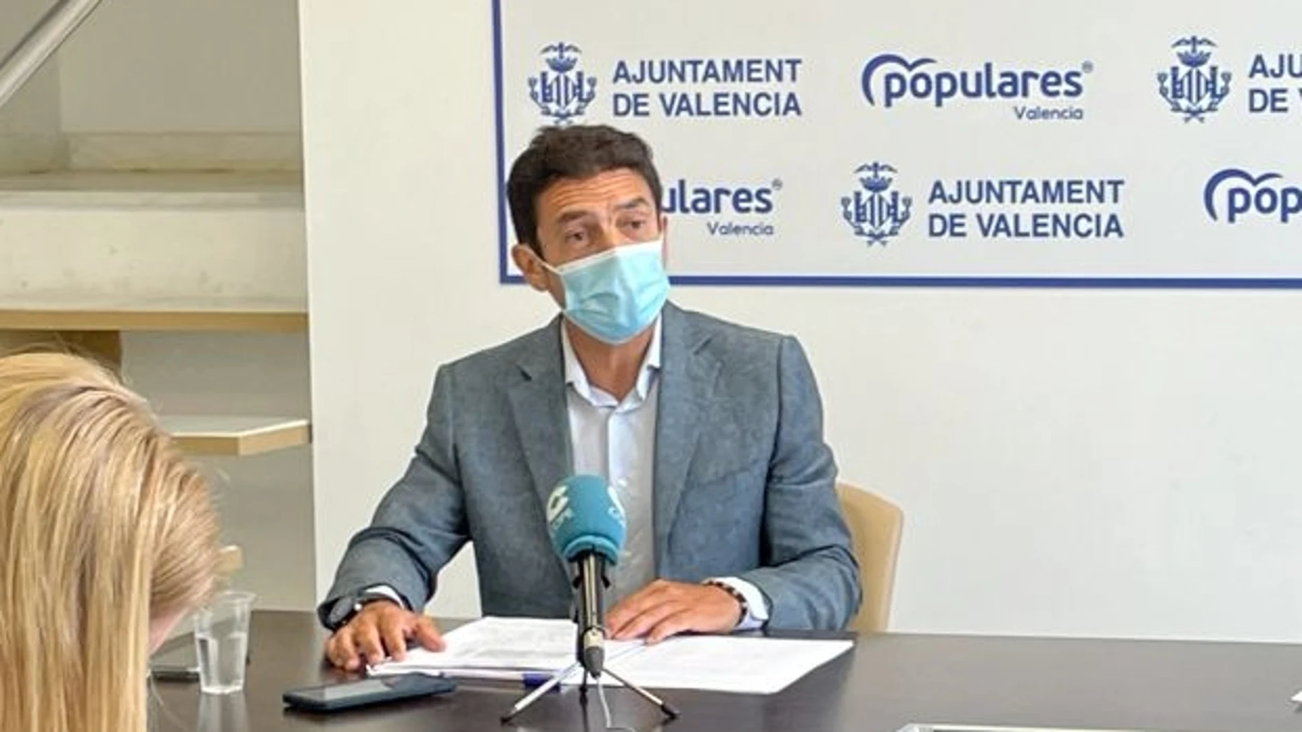 El concejal del PP, Carlos Mundina, ha sido el encargado de presentar el recurso