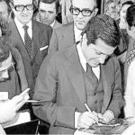 Adolfo Suárez, en la primera votación constitucional