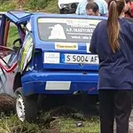  Así fue el accidente en el que han fallecido dos pilotos en el Rally Villa de Llanes