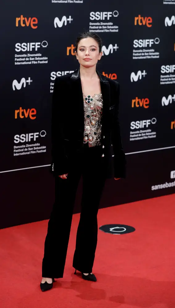 Actress Anna Castillo at photocall for closing ceremony during the 69th San Sebastian Film Festival in San Sebastian, Spain, on Saturday 25 September, 2021.
