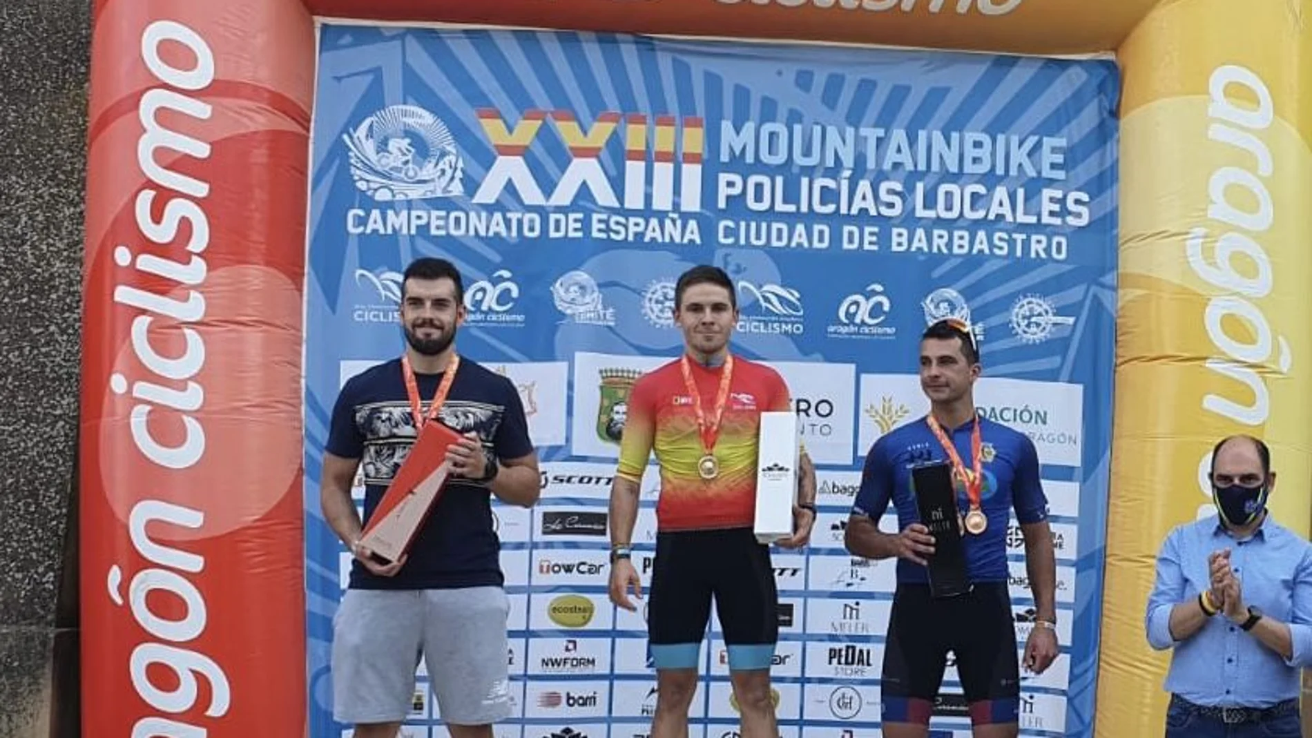 Sergio B.G., en lo más alto del podio