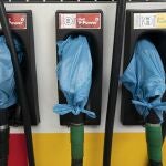 Surtidores cerrados en una gasolinera de Manchester
