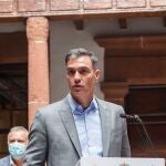 El presidente del Gobierno, Pedro Sánchez