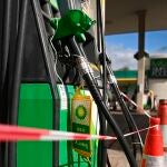 Una estación de servicio de BP cerrada en Reino Unido por el desabastecimiento