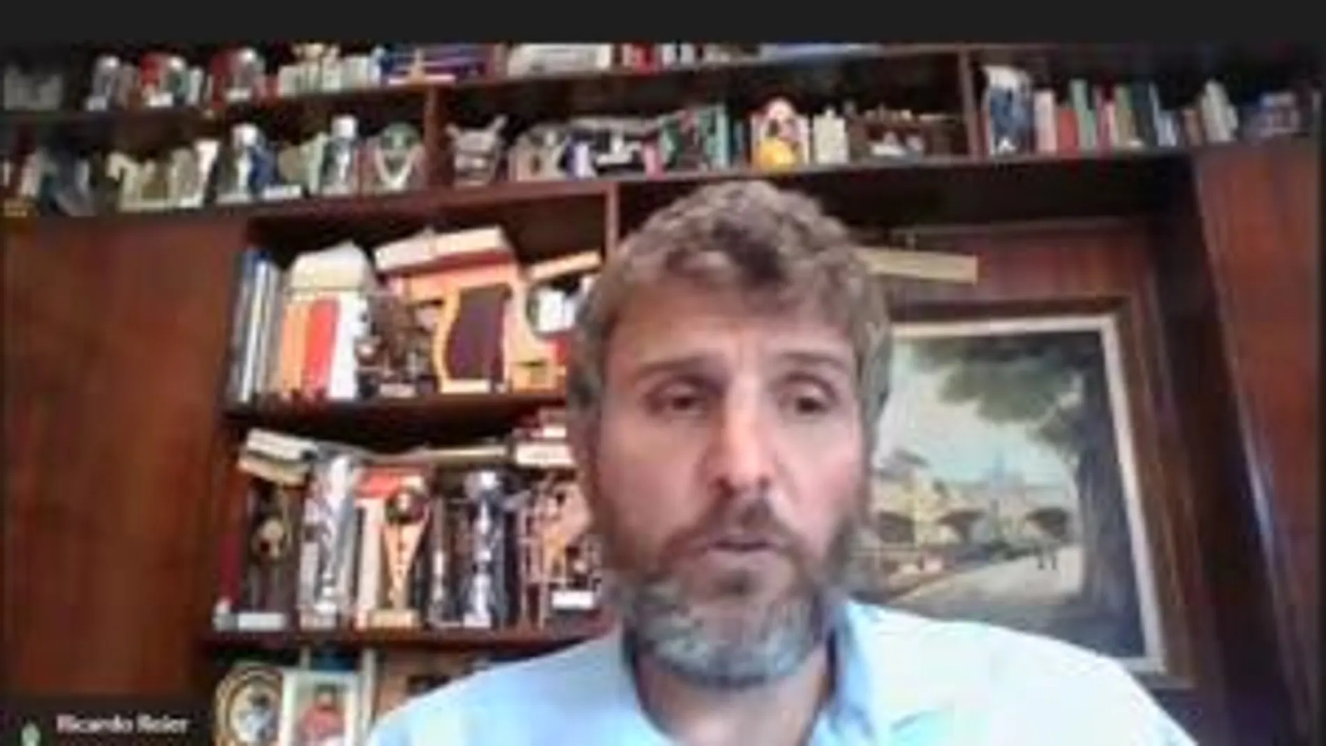 Ricardo Reier en el webinar organizado por la UCAV
