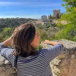Tamara Falcó de turismo por Segovia.
