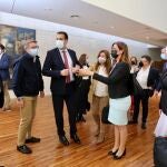 La consejera de Empleo e Industria, Ana Carlota Amigo, comparece, a petición propia, en la Comisión de Empleo e Industria de las Cortes de Castilla y León para informar sobre el grado de cumplimiento de los objetivos de su departamento para la legislatura