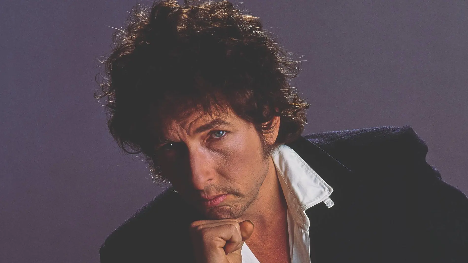Bob Dylan, fotografiado en los 80