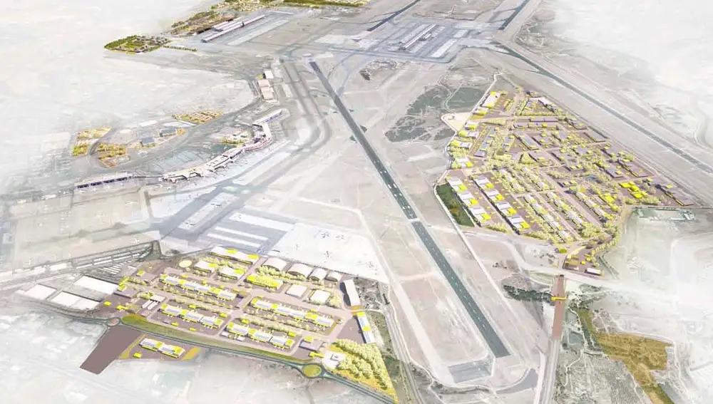 Plan inmobiliario para Madrid-Barajas