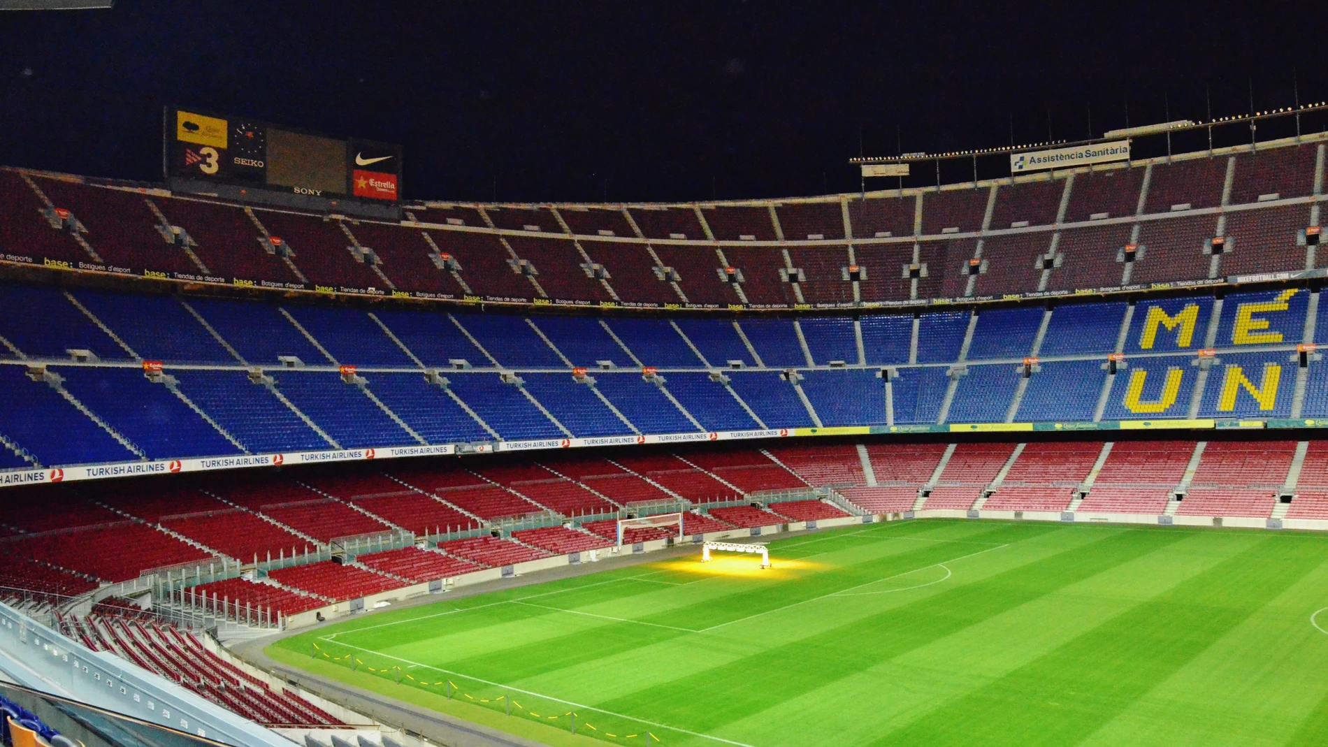 Camp Nou, estadio del Fútbol Club Barcelona.