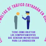 Cinco nuevas multas de tráfico entrarán en vigor en España