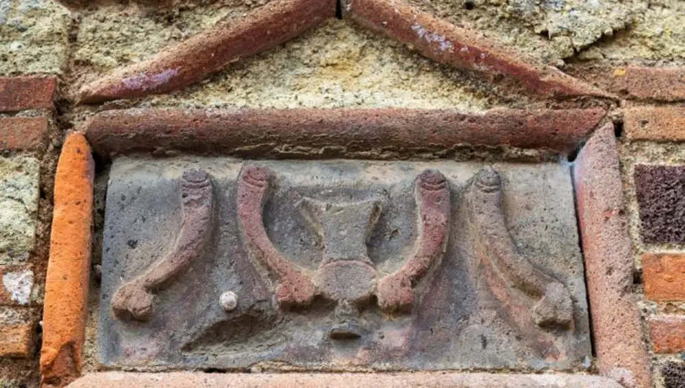 Otro de los detalles en una pared de Pompeya