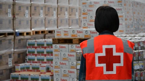 La entidad siempre se vuelca con las ayudas de alimentos