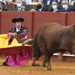 Recibo de Morante al cuarto toro