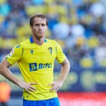 Álex Fernández con el Cádiz.