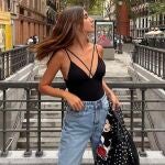 Mery Turiel con un look atrevido con dos sencillas prendas.