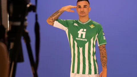 Rober con el Betis.