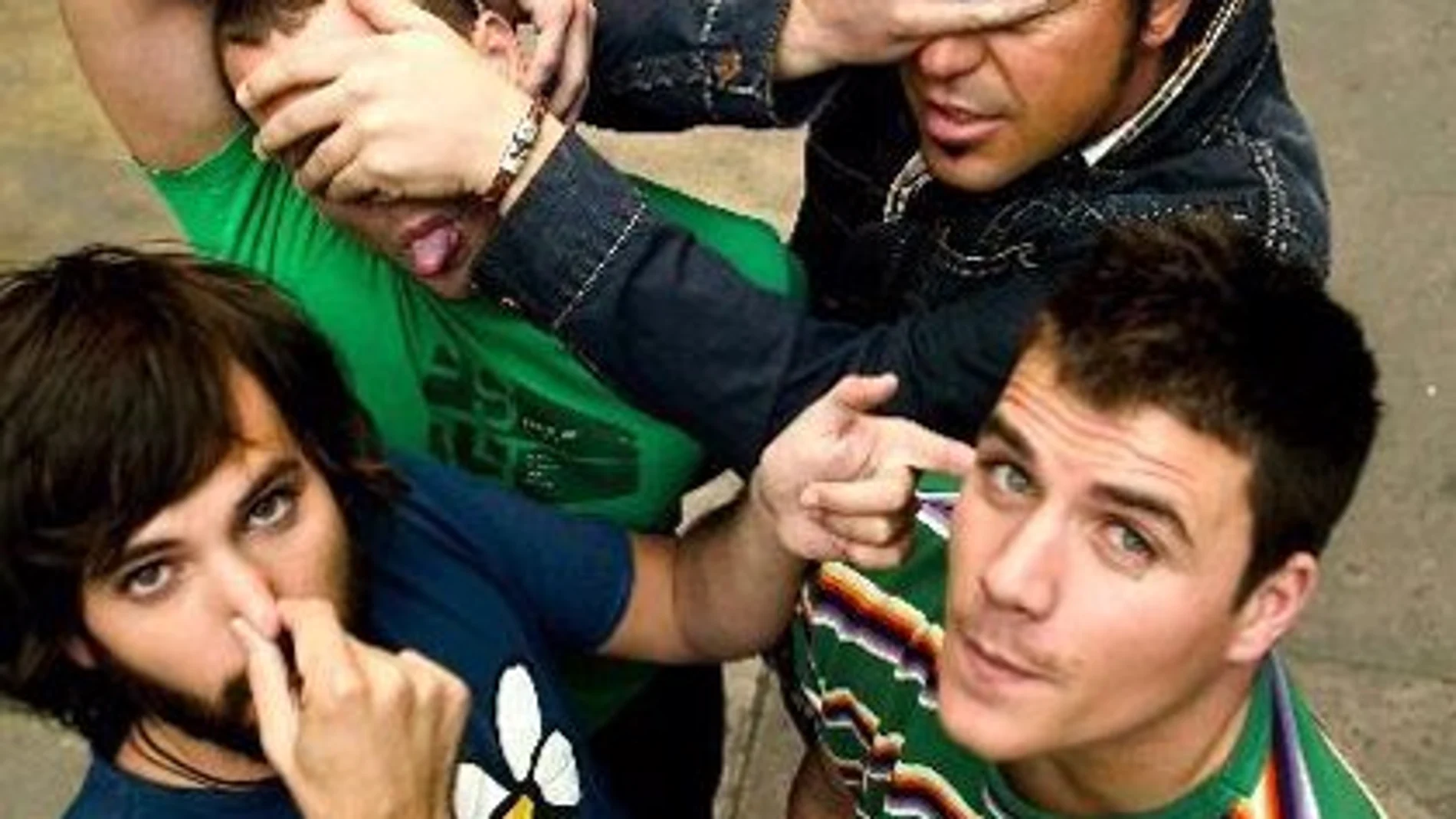 El grupo español de música pop rock, El Canto del Loco.
