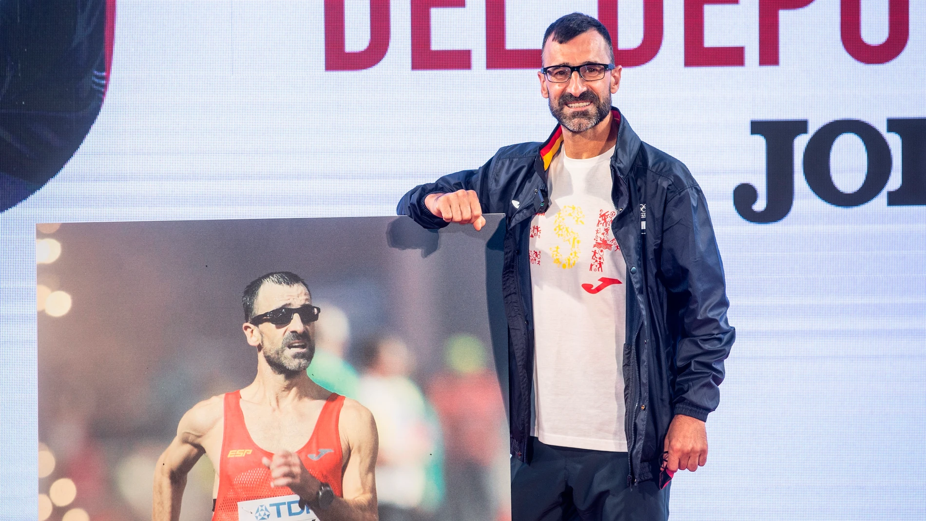 Jesús Ángel García Bragado, atleta con el mayor número de Juegos Olímpicos de la historia del deporte mundial (8), fue homenajeado