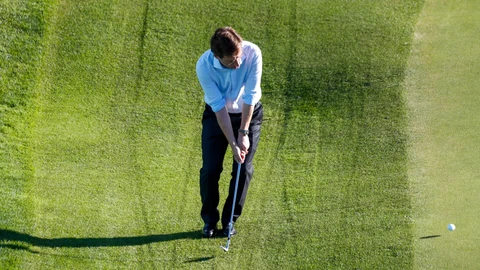 Jose Luis Martinez Almeida, en la presentación del Open España de Golf