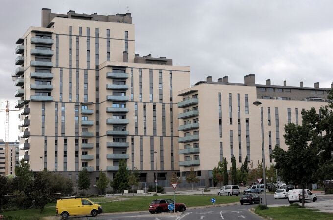 Bloques de edificios habitados en la capital 