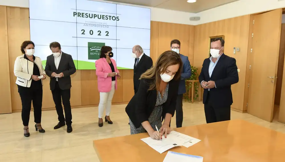La Diputación de Sevilla tendrá en el 2022 un presupuesto de 491,7 millones de euros