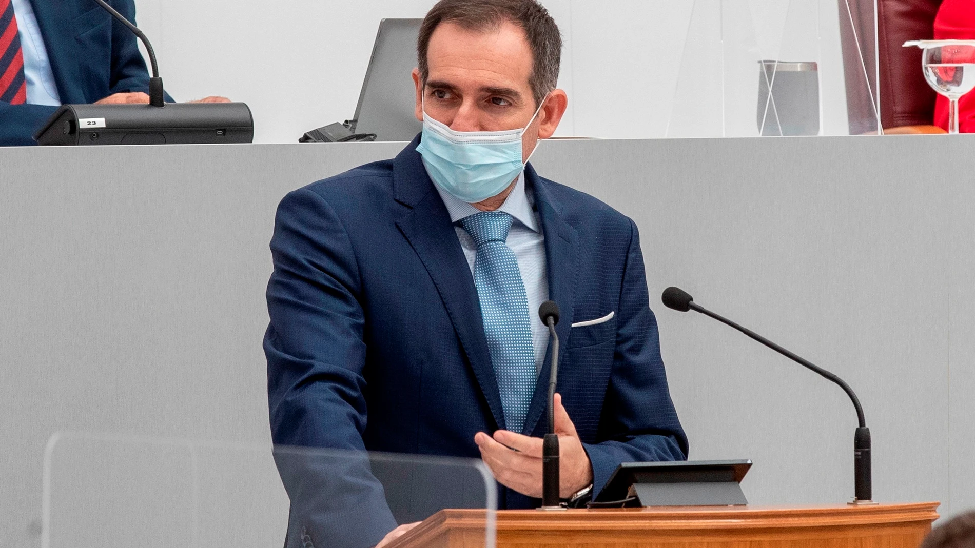 El diputado de Vox Juan José Liarte