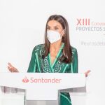 La Reina Letizia, en los Premios Proyectos Sociales del Banco Santander ‘Euros de tu Nómina’