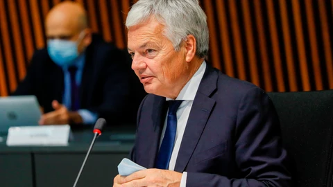 El comisario europeo de Justicia, Didier Reynders, visita esta semana España para mediar en las negociaciones para desbloquear el CGPJ