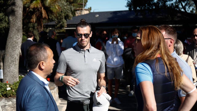 Gareth Bale, del Real Madrid, en el Acciona Open España de golf