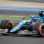 Fernando Alonso y su polémico gesto