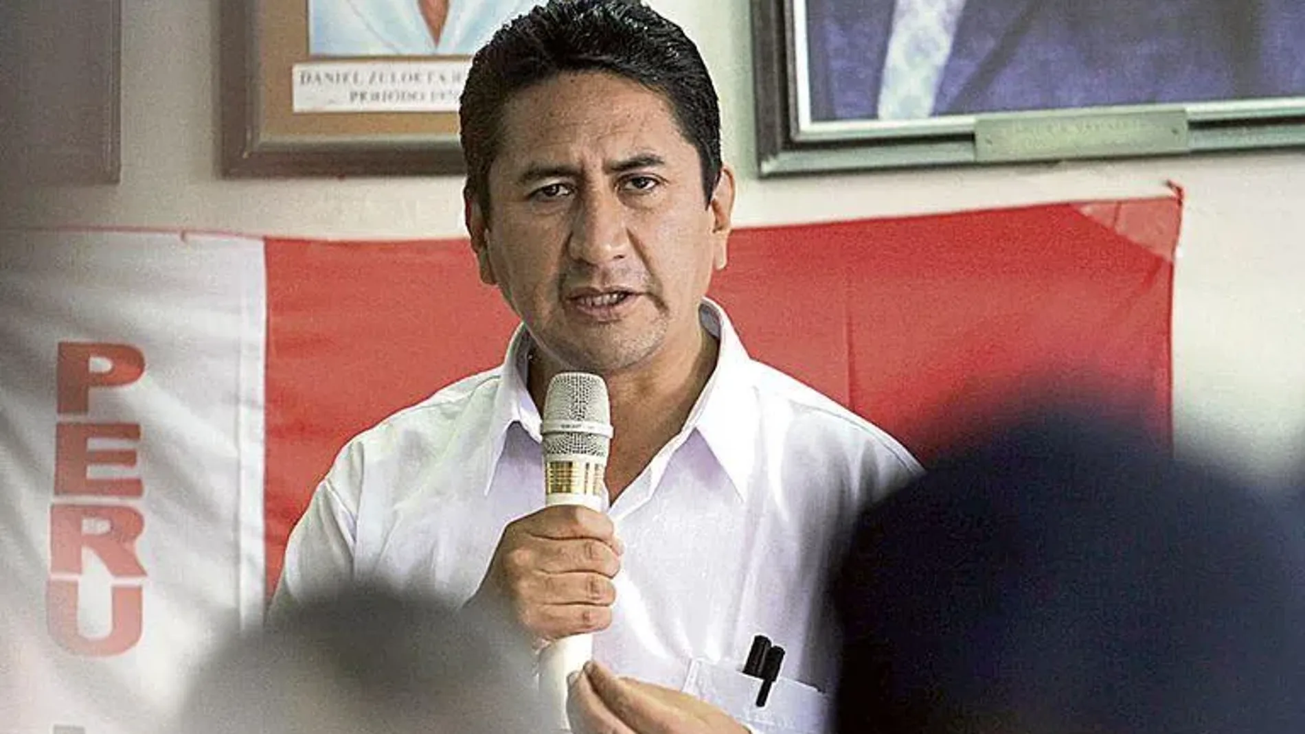El político peruano Vladimir Cerrón