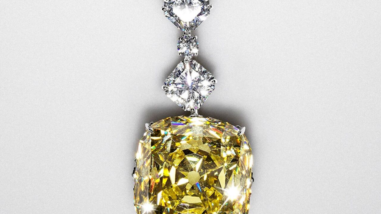 Diamante amarillo de discount tiffany & co